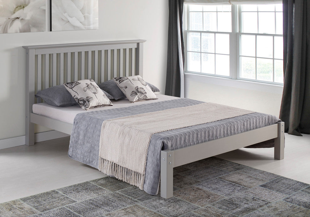 Barcelona Queen Bed, Dove Gray