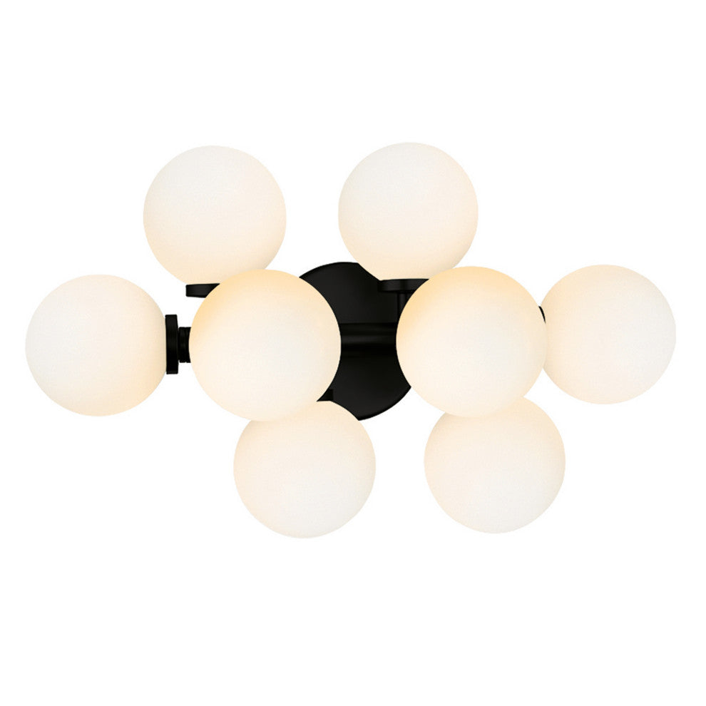 Arya Wall Sconce, Black, 18 Inches
