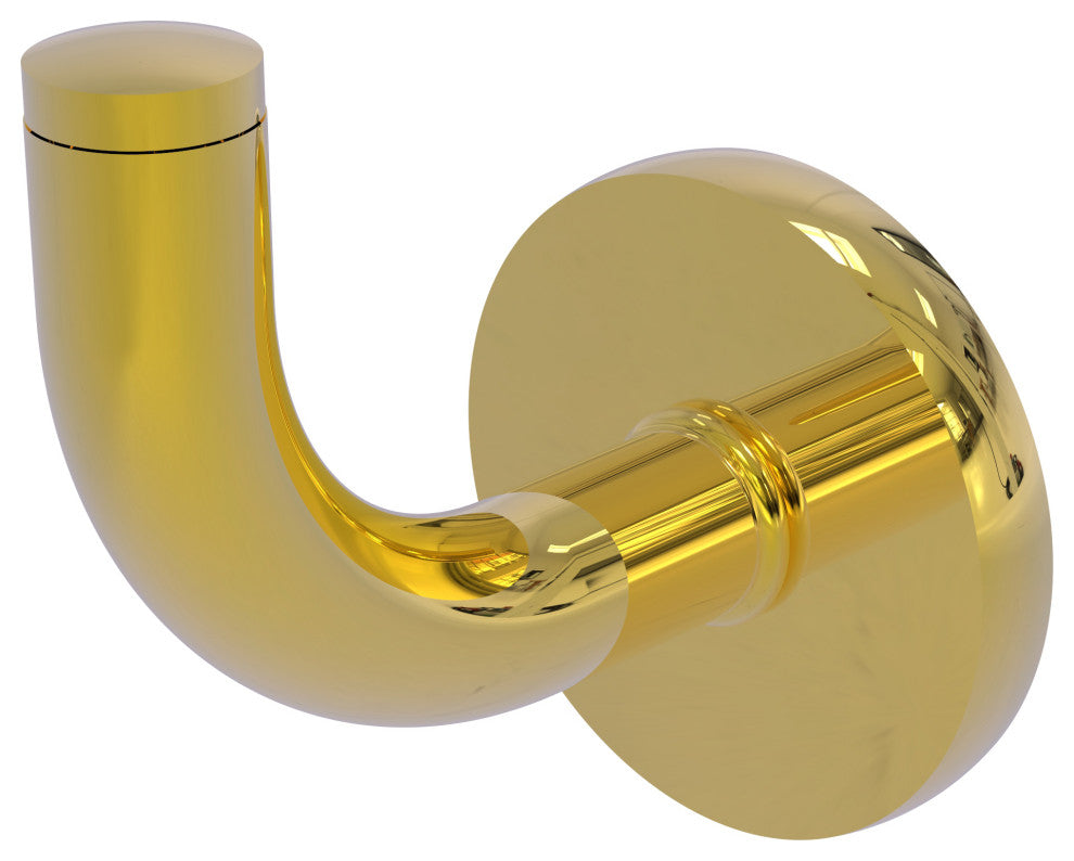 Remi Robe Hook, Polished Brass