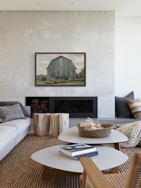 "Rustic Country" Framed Painting Print, 36"x24"