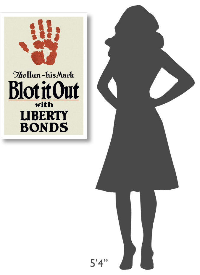 "WWI: Blot It Out" Digital Paper Print, 22"x32"