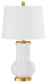 Safavieh Emberson Table Lamp Ivory/Gold