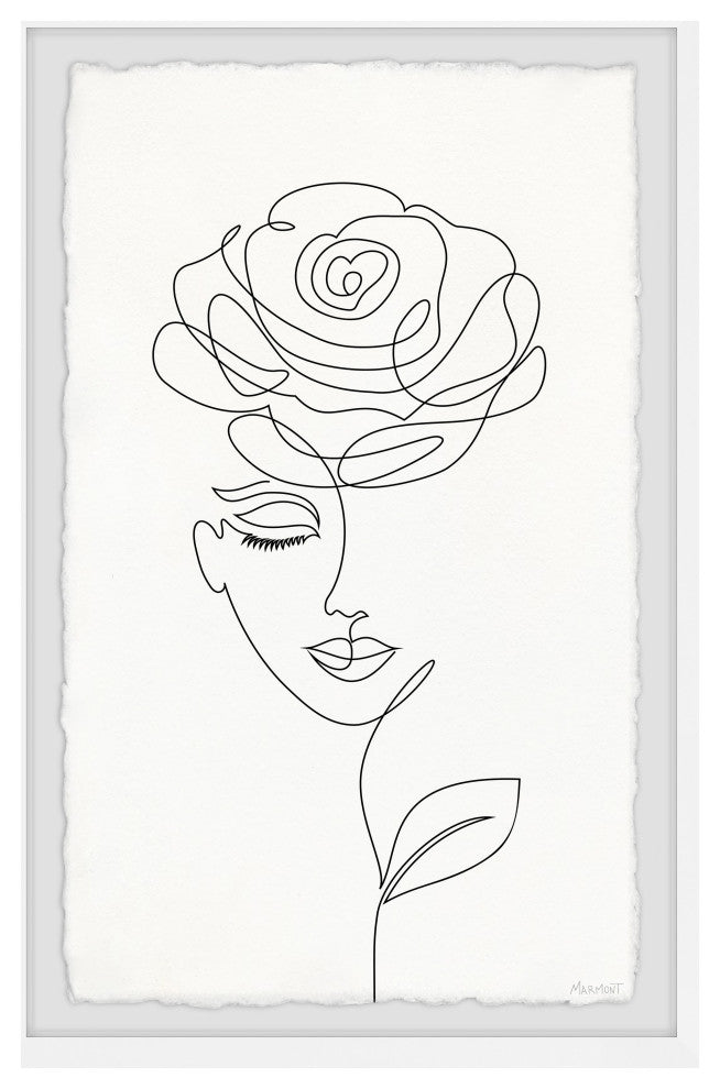 "Princess of Time" Framed Painting Print, 8x12