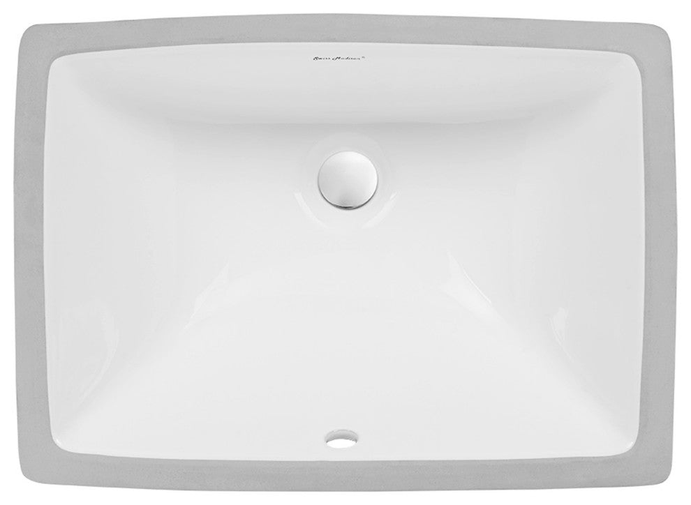 Plaisir 21" Rectangular Under-Mount Bathroom Sink