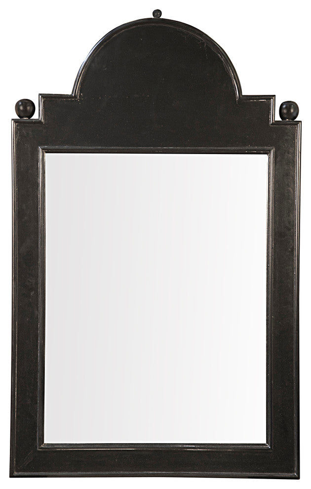Jess Mirror, Hand Rubbed Black