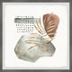 "Rock Ferns" Framed Painting Print, 12x12