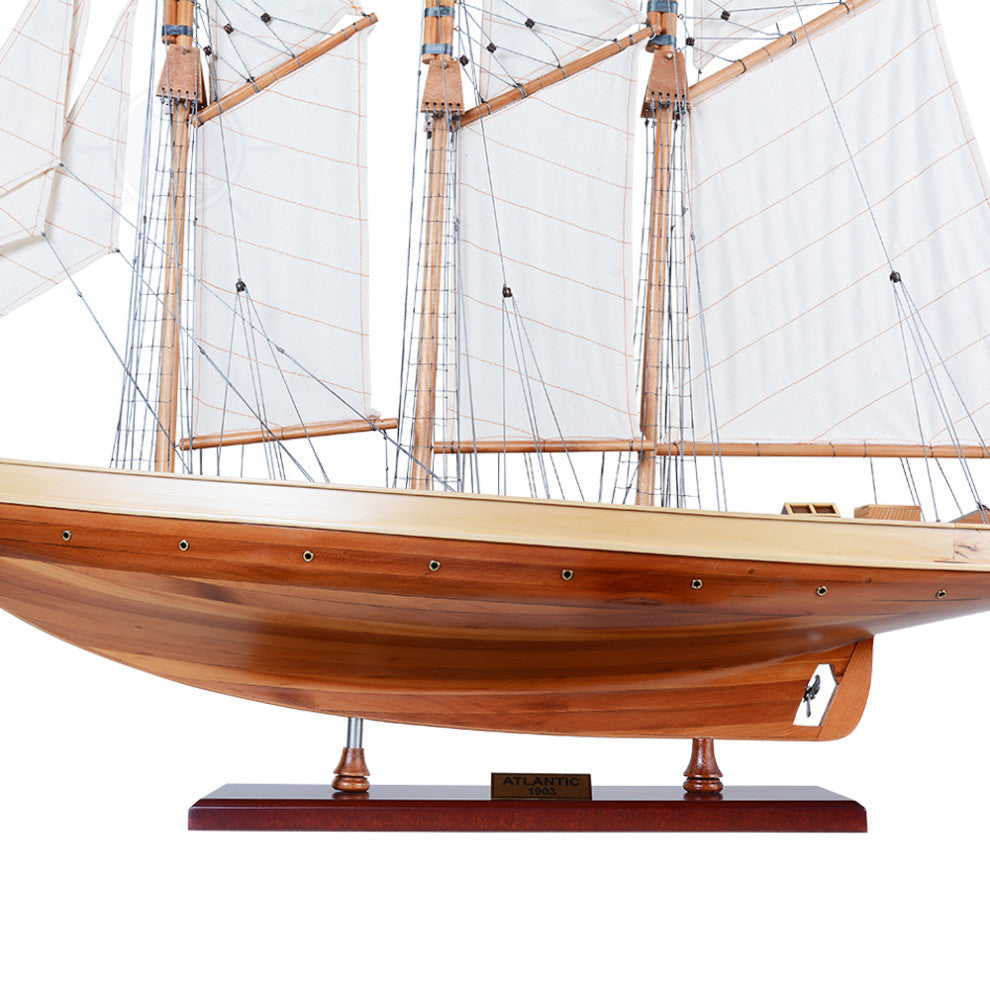 Atlantic Yacht Wooden model sailing boat