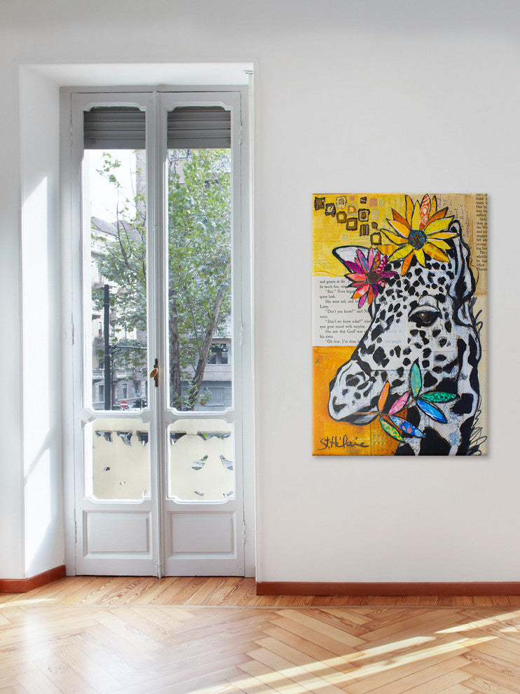 "Focus on the Big Picture" Painting Print on Wrapped Canvas, 12x18