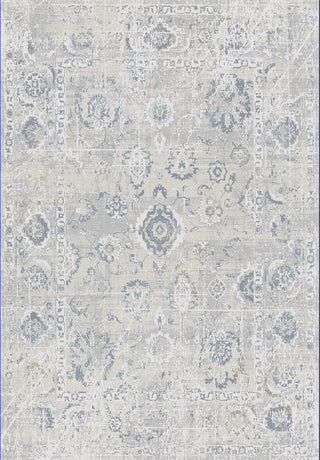 Castilla Ivory And Gray Area Rug, 6.7'x9.6'