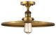 Innovations Lighting 517-1CH-BB-MFR-BB-16 1 Light 16" Semi-Flush Mount