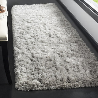 Safavieh Polar Shag Psg800D Rug, Silver, 2'3"x10'