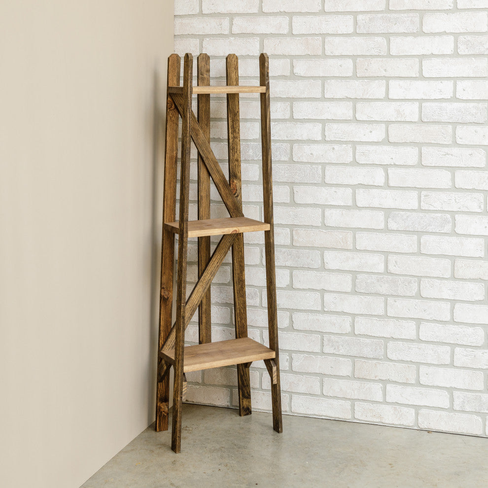 Tulip Reclaimed Finish 3 Tiered Shelf