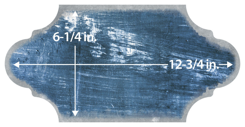 Dorne Provenzal Blue Porcelain Floor and Wall Tile