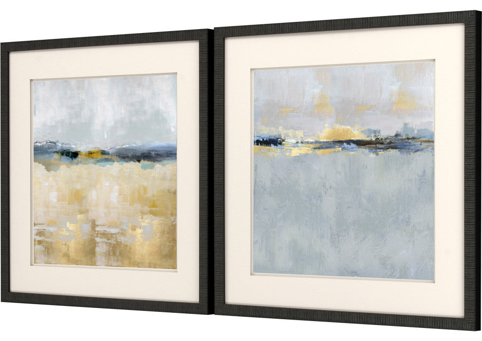 Gentle Horizon II Artwork, 2-Piece Set