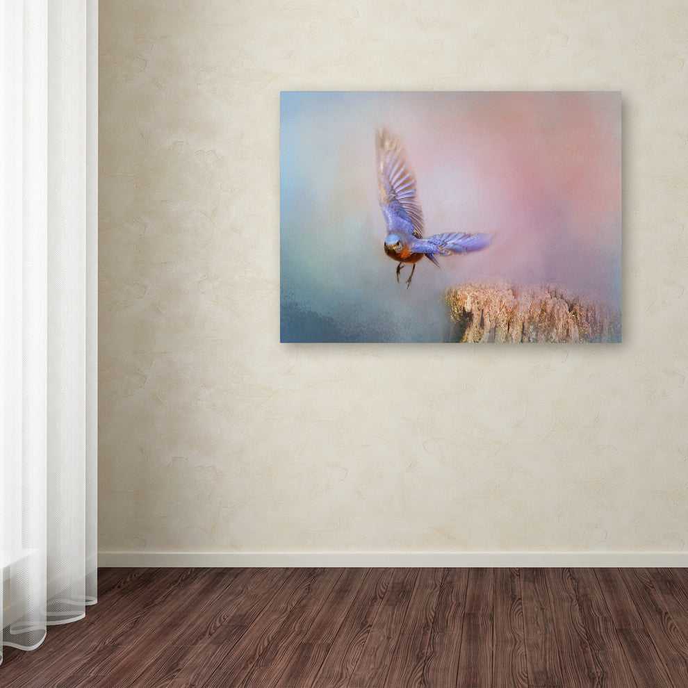 Jai Johnson 'Bluebird Escape' Canvas Art, 24 x 18