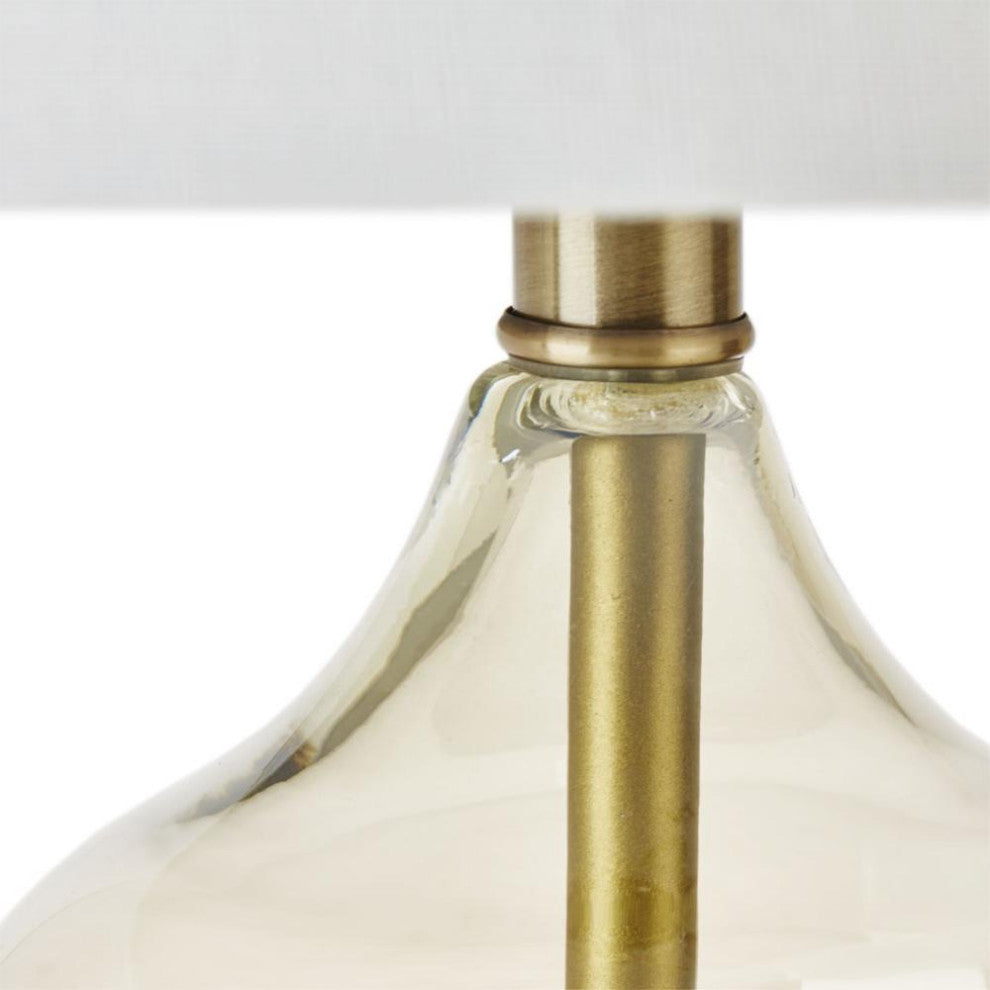Elegant Gold Glass Table Lamp Set, Belen Kox