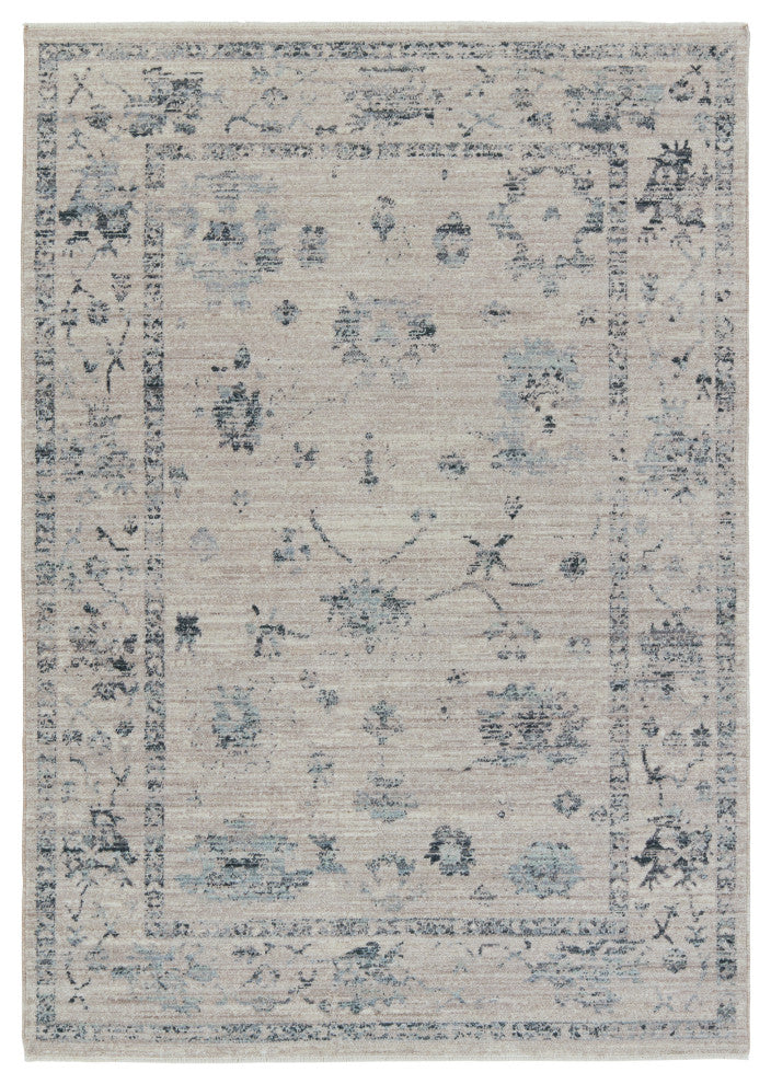 Vibe by Jaipur Living Adelaide Floral Blue/ Gray Area Rug 10'X14'