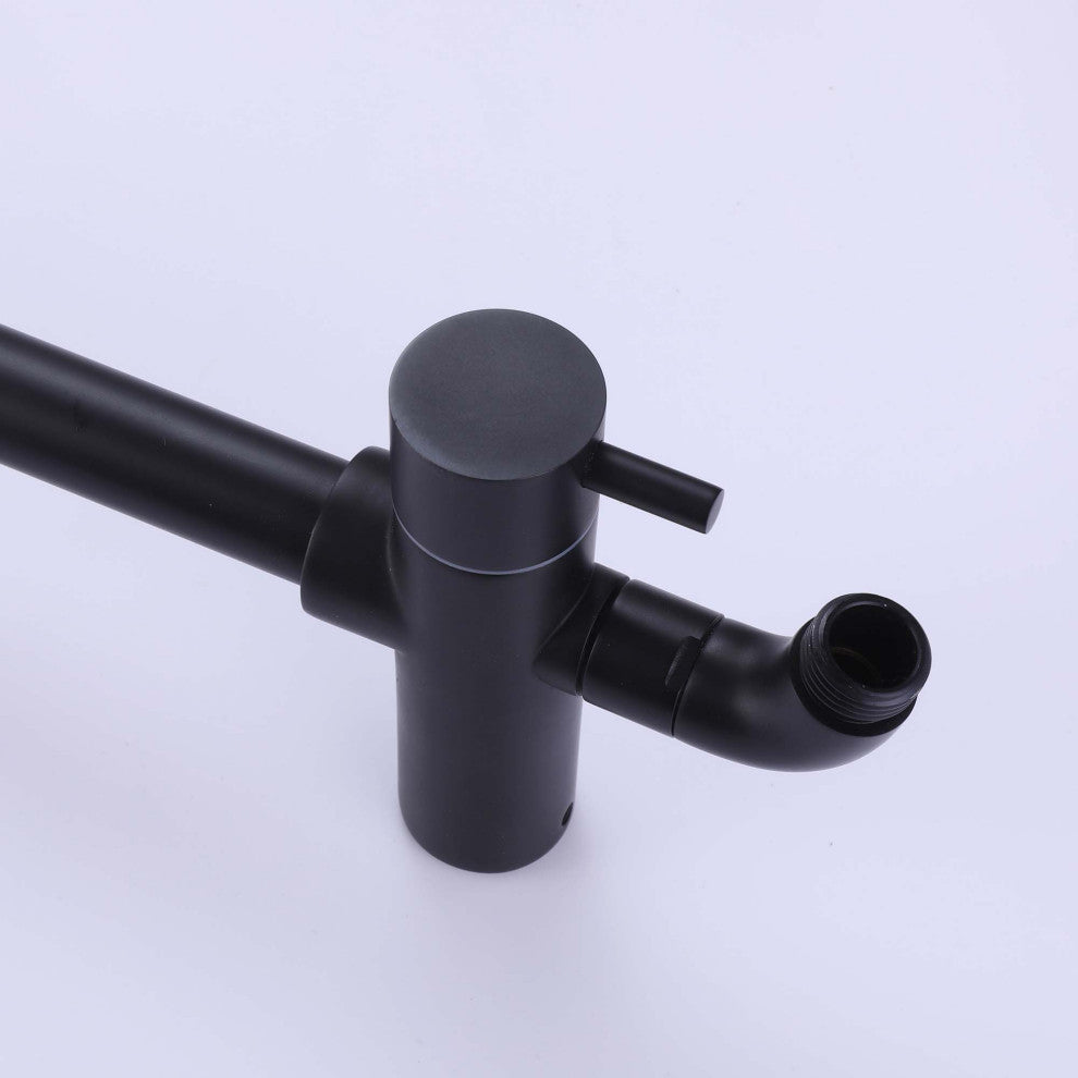 Wall Mounted Shower System with Multi-Function Hand Shower-with Rough-In Valve