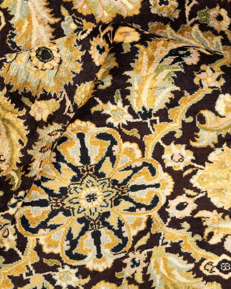 Mogul, One-of-a-Kind Hand-Knotted Area Rug  - Brown, 6' 1" x 9' 0"