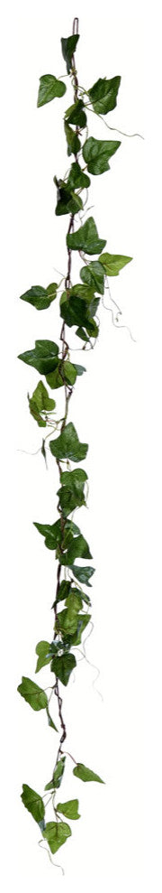 Vickerman 56" Artificial Green Ivy Garland, Pack of 2