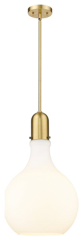 Innovations Lighting 492-1S-SG-G581-14 Amherst 1 Light 13.75" Pendant