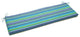 63"x19" Spun Polyester Bench Cushion, Pike Azure
