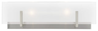 Syll 2-Light Wall / Bath, Brushed Nickel