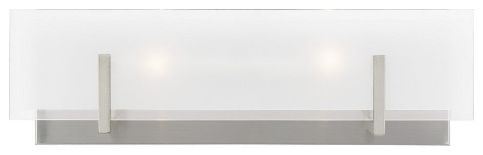 Syll 2-Light Wall / Bath, Brushed Nickel