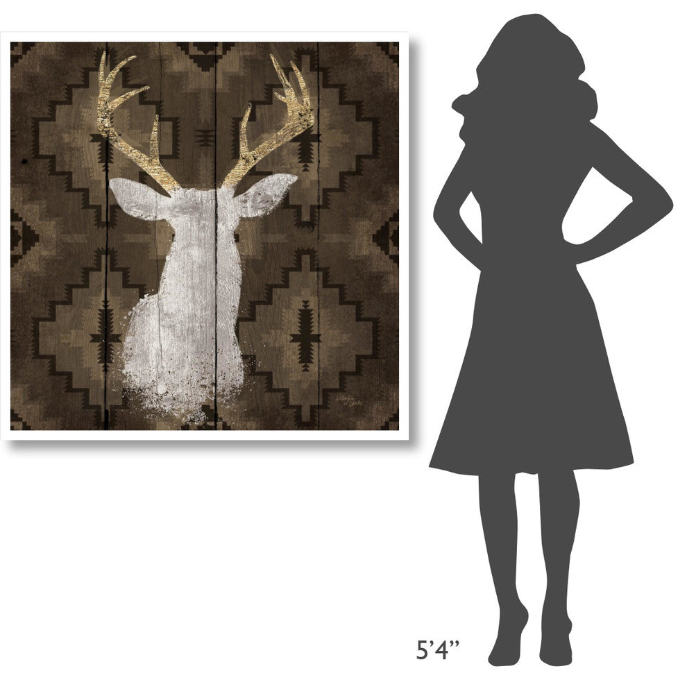"Precious Antlers I" Digital Paper Print by Wellington Studio, 42"x42"