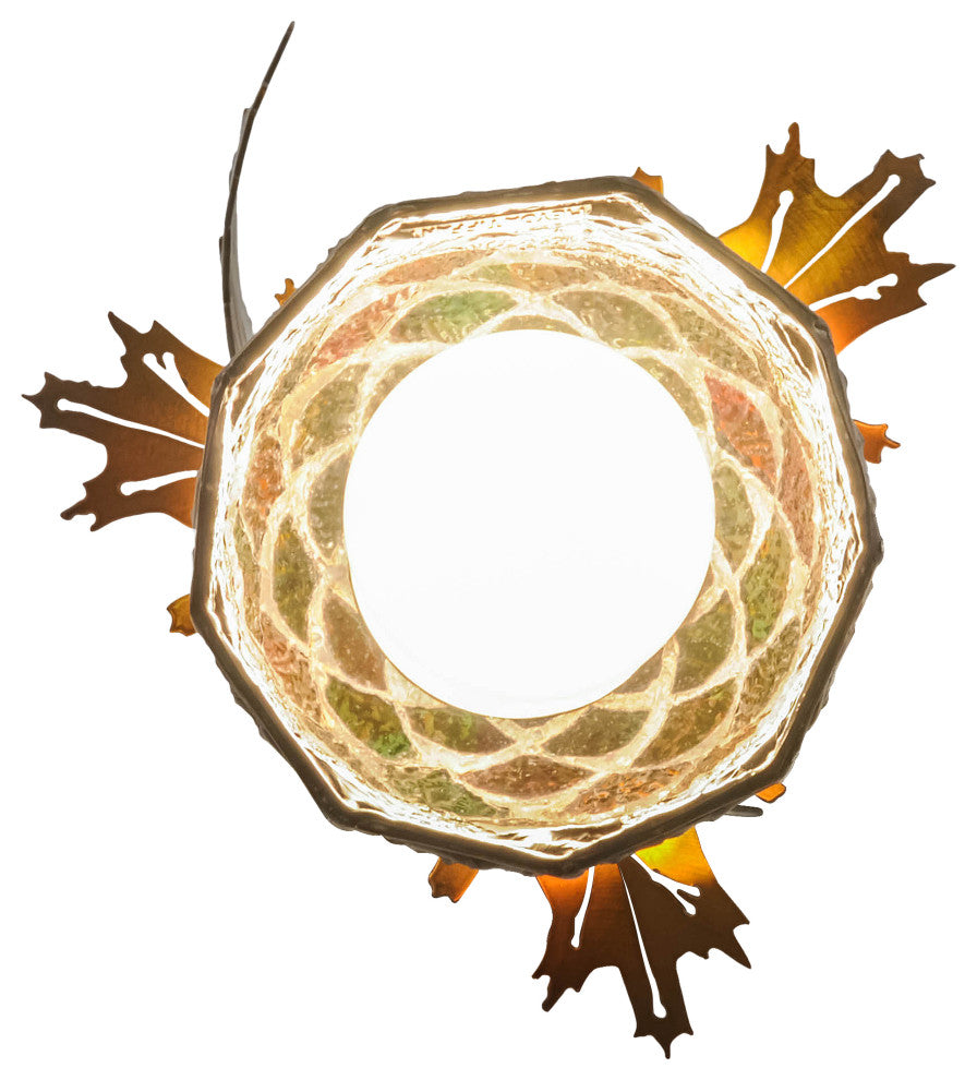 7.5W Oak Leaf Mini Pendant