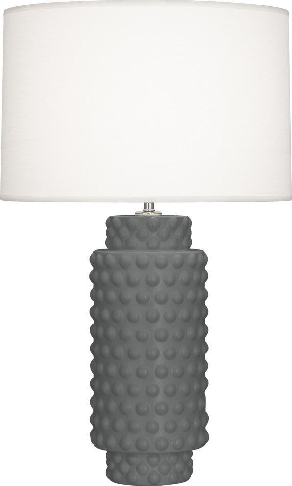 Robert Abbey RA-MCR08 1-Light Table Lamp, Dolly