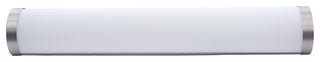 Fuse LED Energy Star Bathroom Vanity and Wall Light, Brushed Nickel
