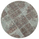 Rug N Carpet - Handwoven Oriental 4' 11" x 4' 11" Boho Round Patchwork Rug