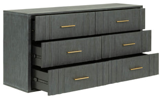 Modrest Manchester - Contemporary Dark Gray Dresser