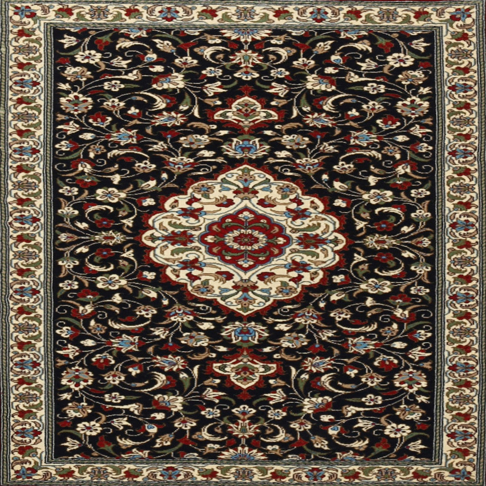 Ahgly Company Indoor Square Traditional Area Rugs, 5' Square