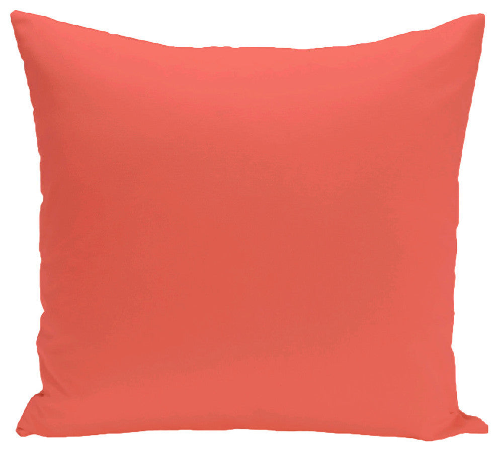 Solid Outdoor Pillow, Seed, 18"x18"