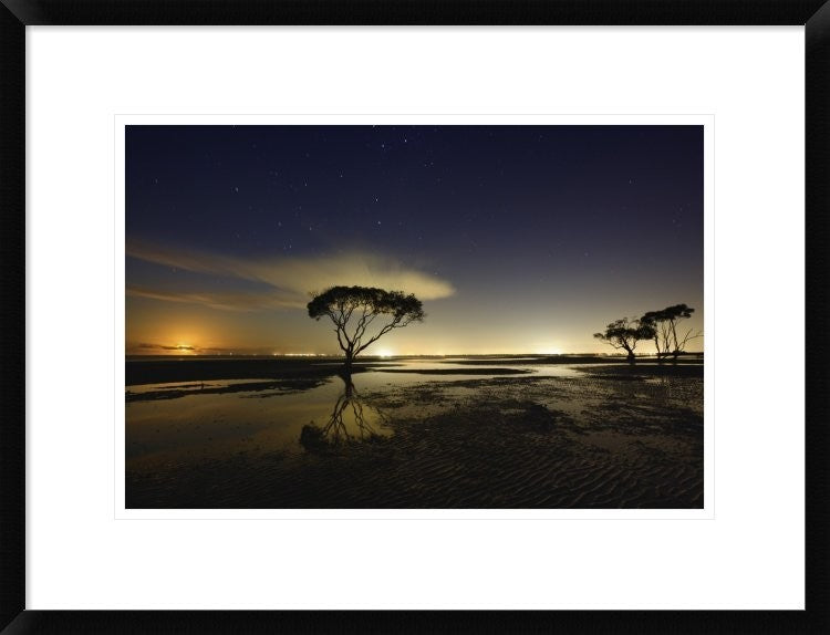 "Moonrise" Framed Digital Print by Mel Brackstone, 26"x20"