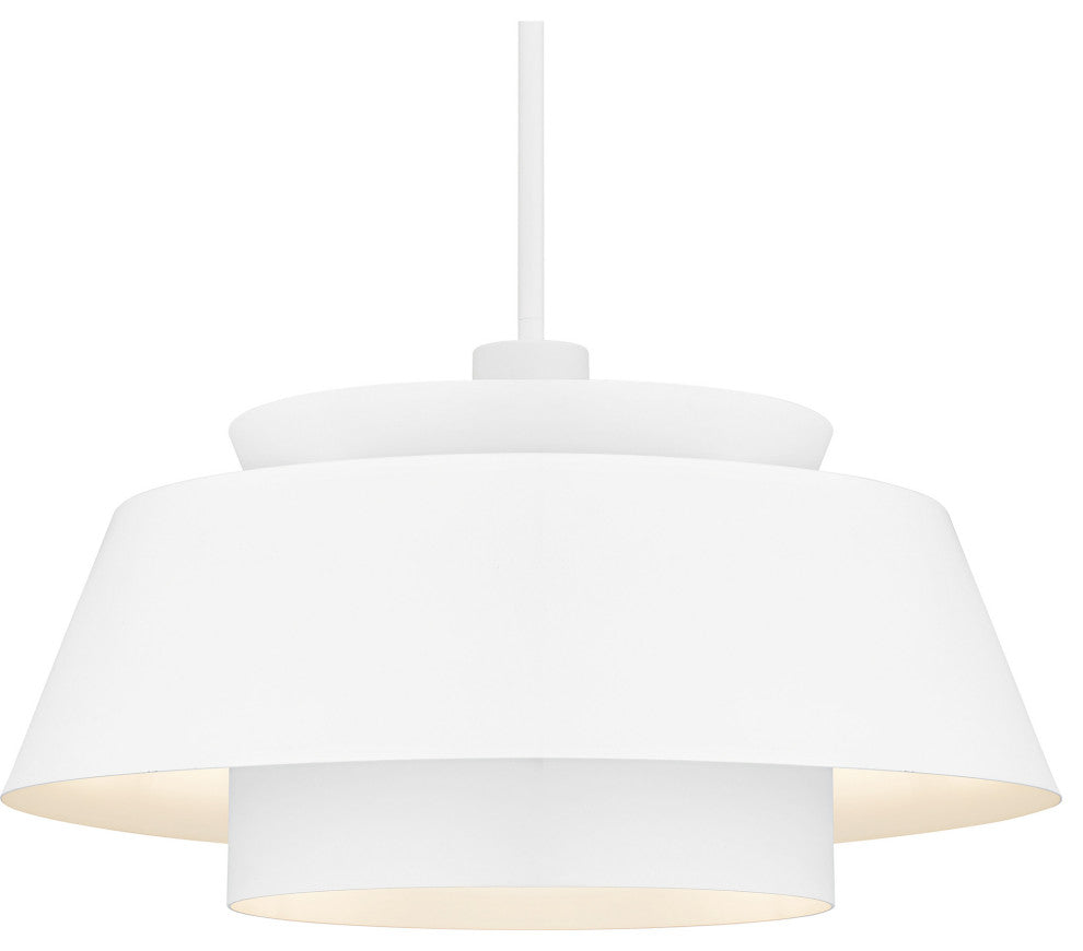 Quoizel LMI2824 Lumi 3 Light 24"W Pendant - Brushed Weathered Brass