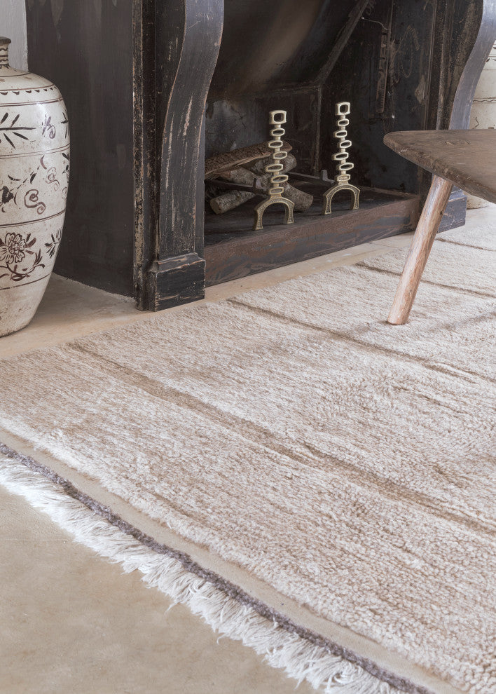 Steppe Woolable Rug, Sheep White, 6'7"x9'10"
