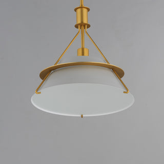 Maxim 25221 Lucas 15"W Pendant - Natural Aged Brass