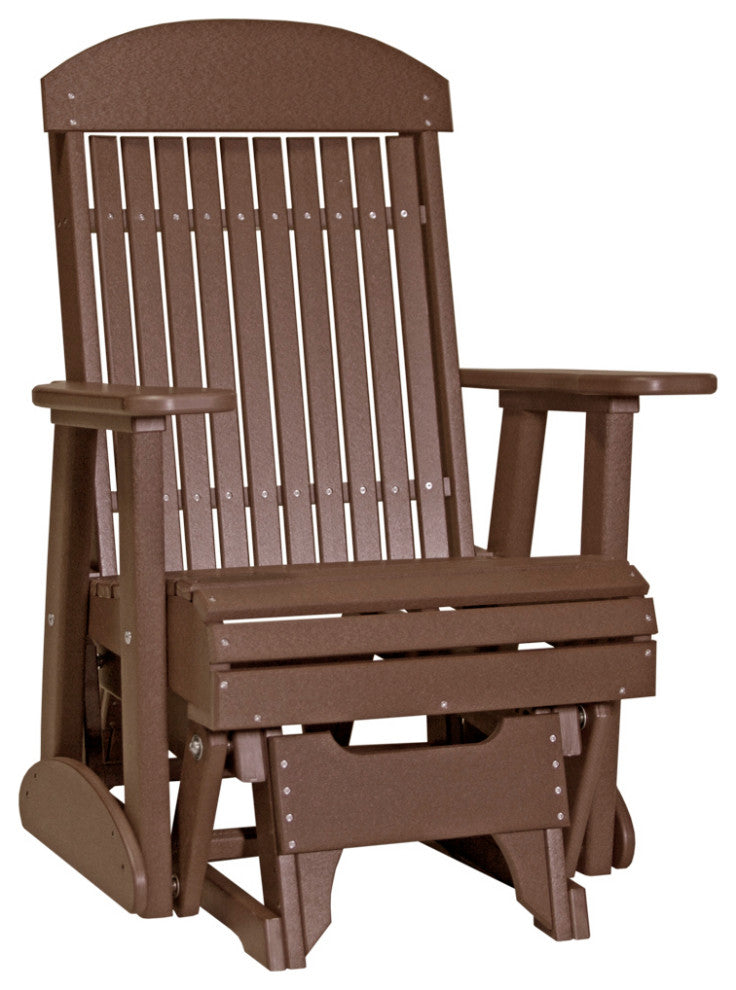 Poly Classic Glider, Chestnut Brown, 2 Foot, Standard