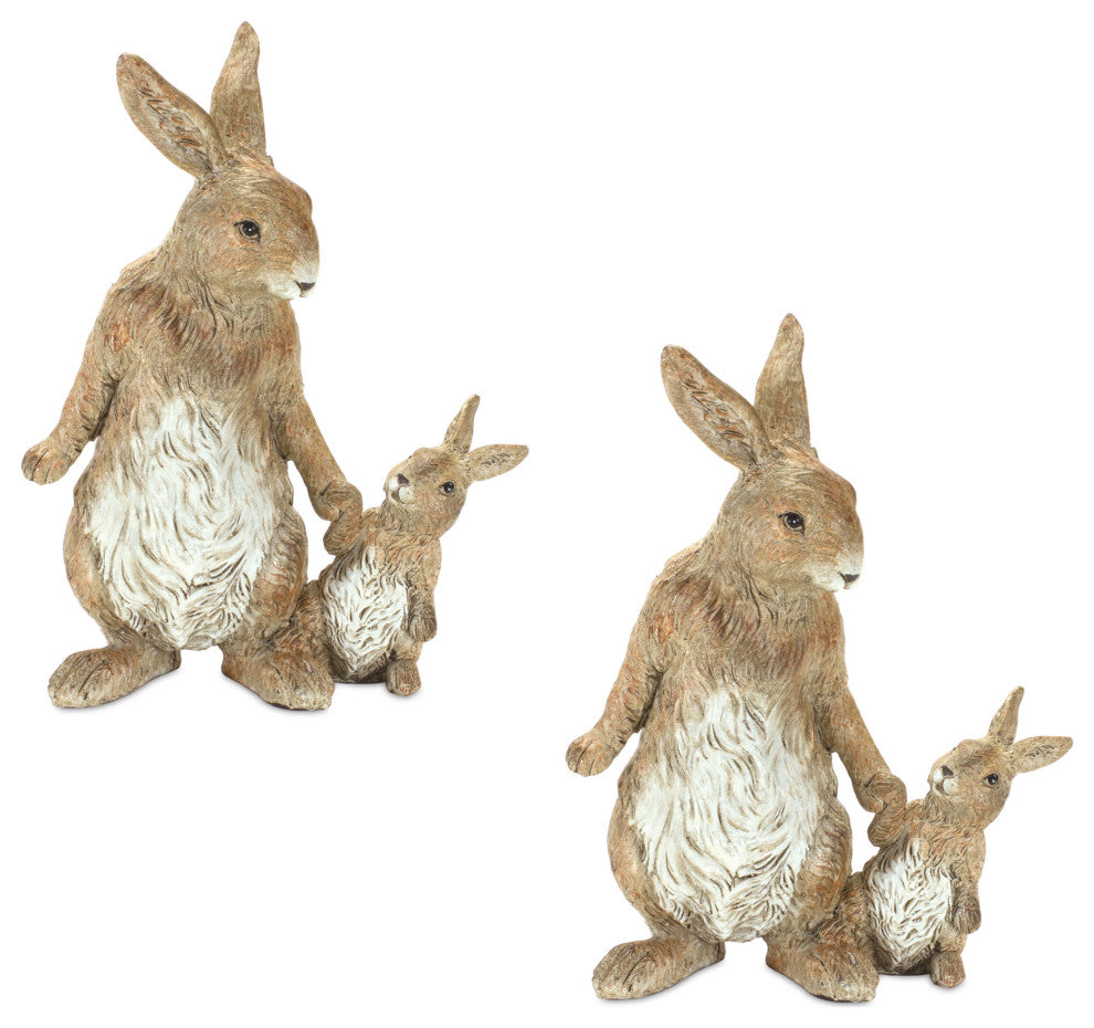 Rabbit with Bunny, 2-Piece Set