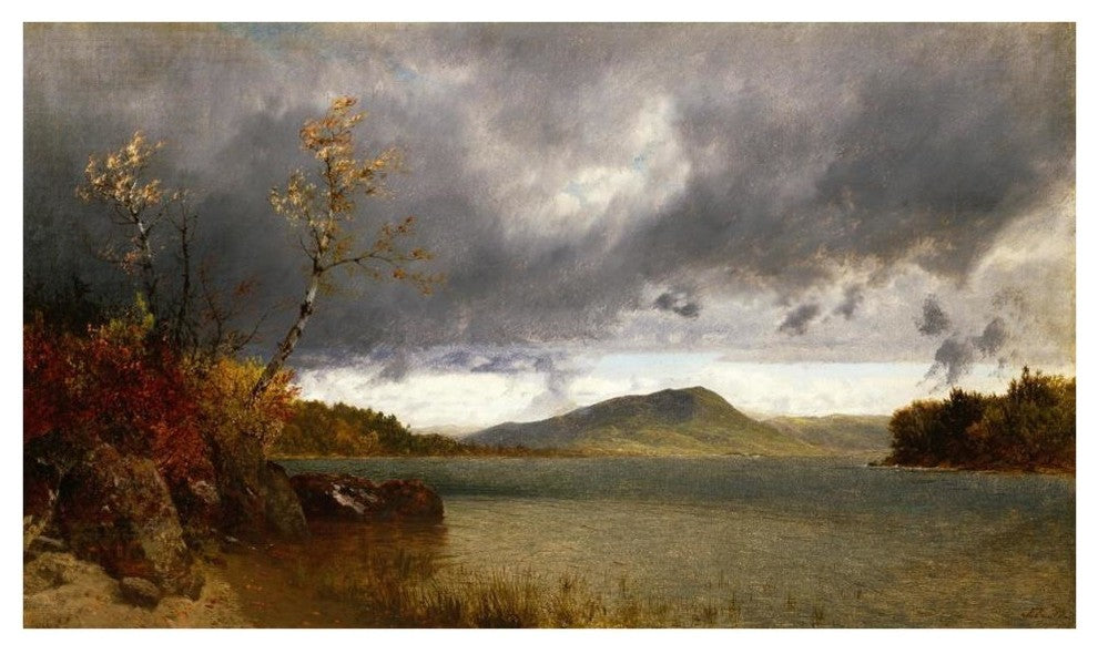 "Lake George, 1870" Digital Paper Print by John Frederick Kensett, 42"x25"