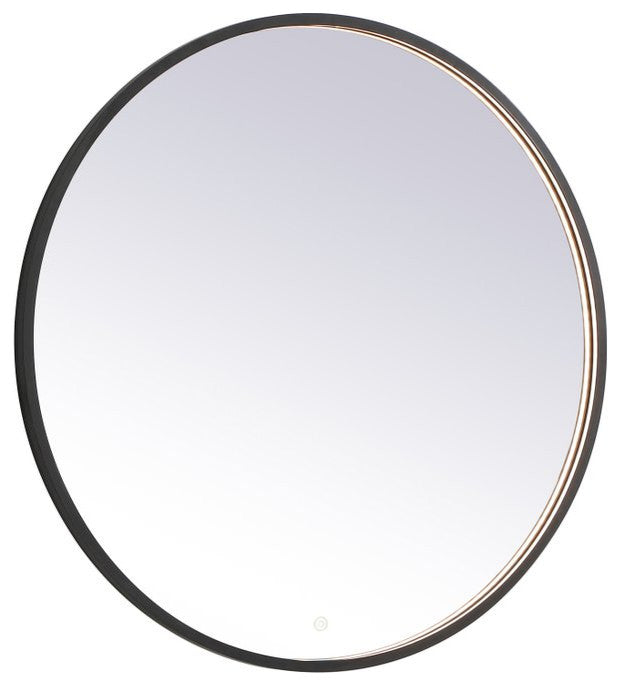 Elegant MRE6036BK Pier 36" LED Mirror
