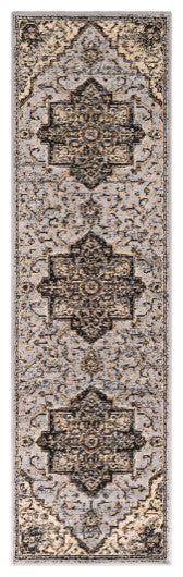 Surya Paramount PAR-1091 8'10"x12'10" Rug, Gray/Black/Khaki/Dark Brown/Beige
