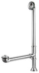 Kingston Brass Brass Claw Foot Tub Drain, Polished Chrome