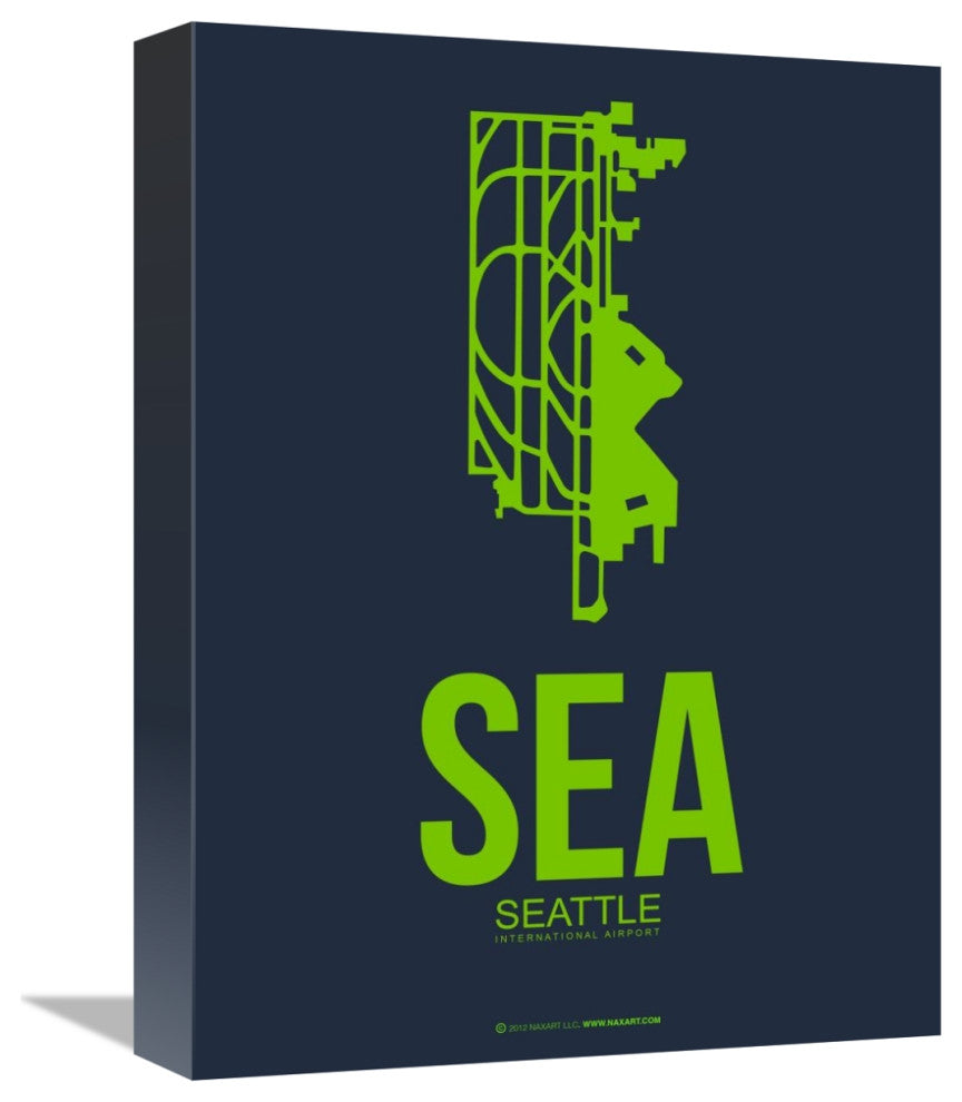 "SEA Seattle Poster 2" Fine Art Print