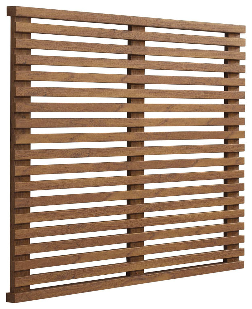 Render Wall Mount Twin Headboard, Walnut