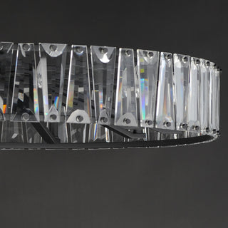 Maxim 21869 Odeon 10 Light 40"W Crystal Drum Chandelier - Black