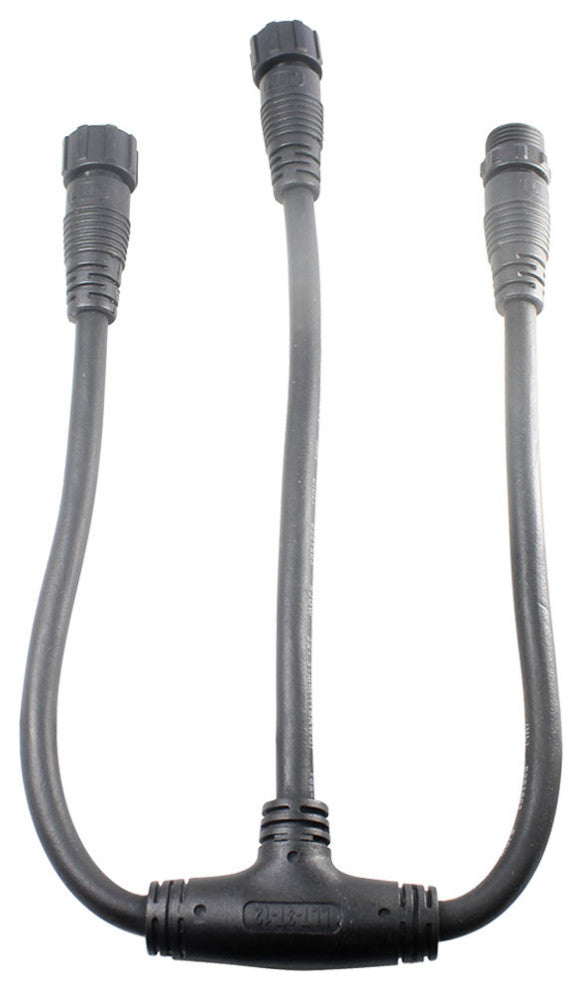 6 Piece Mini Bollard Outdoor LED Area Light Kit, Frosted Diffuser, Bronze